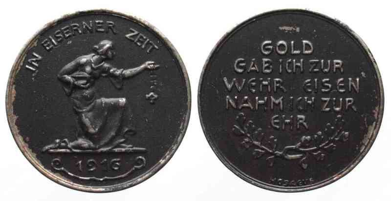 In Eiserner Zeit, Gold gab ich zur Wehr, Eisen nahm ich zur Ehr