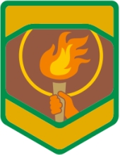 Insignia de Adiestramiento "Antorcha" (Maestría)
