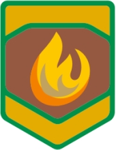 Insignia de Adiestramiento "Fuego" (Curso Avanzado)