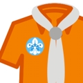 Uniforme Tradicional de los Scouts de Tundra: Abrigo Anaranjado luminoso