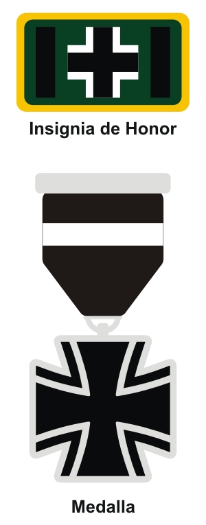 Medalla e Insignia de Honor del Mérito a la Cruz de Hierro