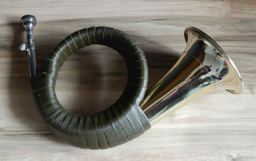 El Jagdhorn (Fürst-Pless-Horn) o Cuerno de Caza (Cuerno circular, tipo "Duque de Pless")